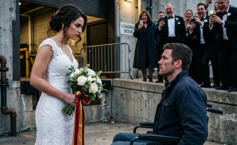 Her Family Threw Her Out on Her Wedding Day—So She Married the Stranger in a Wheelchair. Then One Spotlight Revealed Who He Really Was