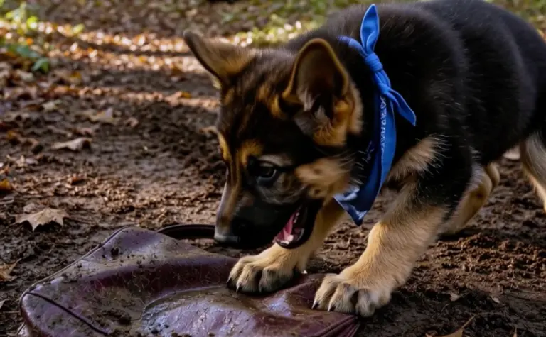 A Trembling Puppy Chose One Officer Out of an Entire Town—Then Led Him Into the Woods. When the Cracked Phone Lit Up, He Recognized the Woman on the Screen...