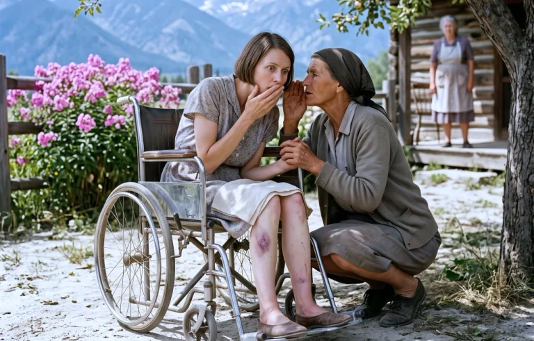 She Couldn't Walk for Three Years, and Everyone Called It an Illness. Then an Old Woman From Across the River Knelt by Her Wheelchair and Said One Sentence Out Loud