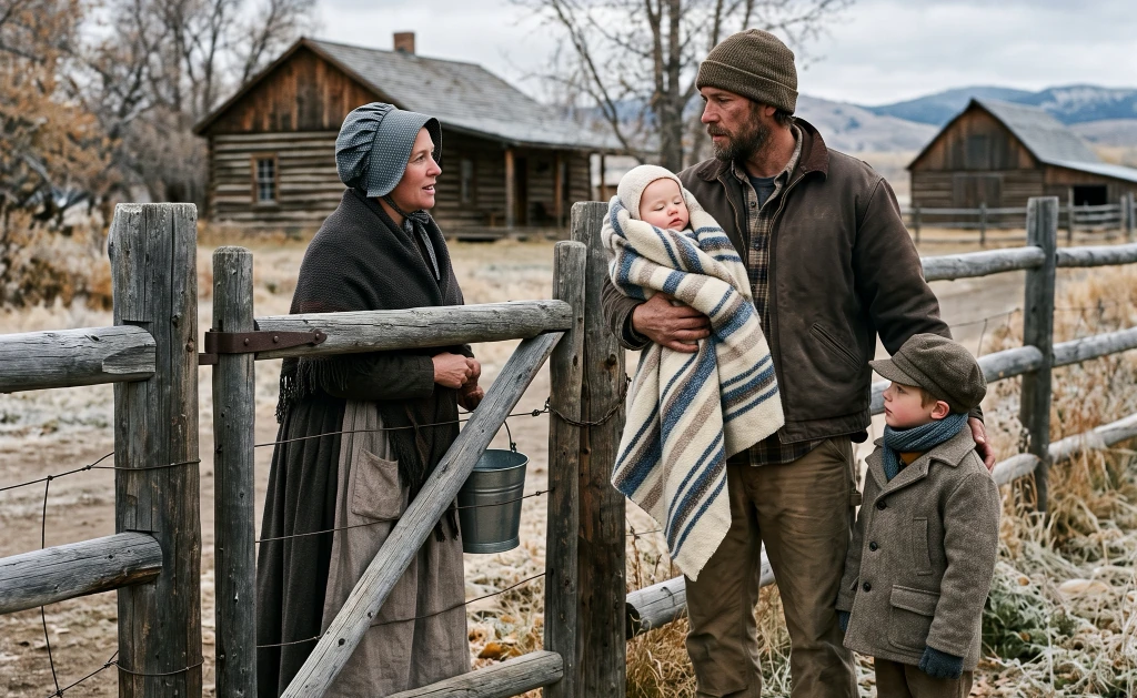 A Widower Offered to Repair Her Ranch for Milk and Shelter for His ...