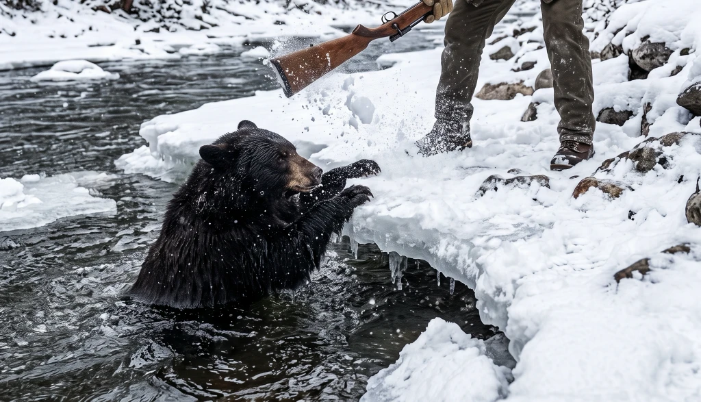He Pulled a Wounded Bear From the Ice! Then the Town Turned on Him—and Three Hunters Followed Its Tracks...