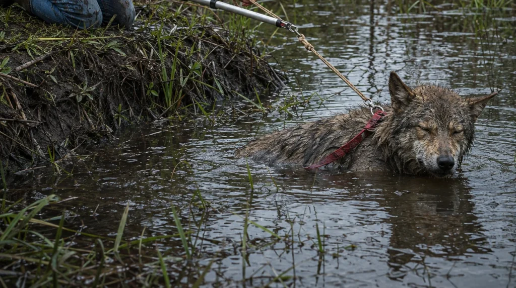 A 12-Year-Old Crawled Into Black Water to Save a Stray Dog—Then It Opened Its Amber Eyes