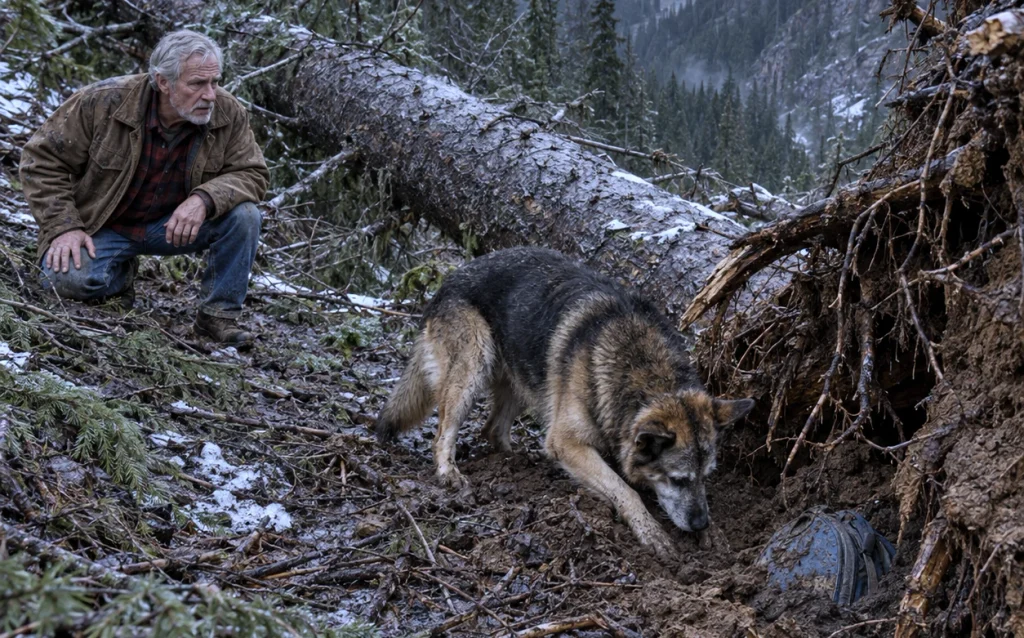 He Paid $40 for an Old Dog Nobody Wanted—Then the Dog Dug Up a Missing Boy’s Backpack in the Woods