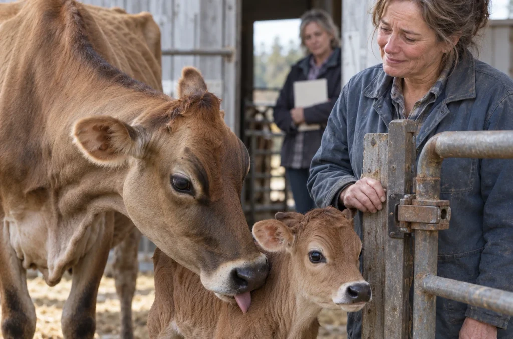 A Widow Had Four Weeks to Find a Home for a Thin Cow and Her Calf. One Promise Put Everything at Risk...