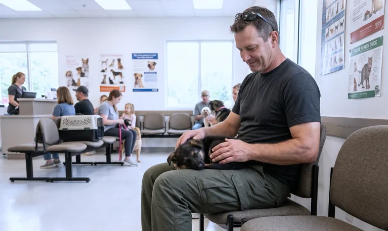 A Shepherd Puppy Led a Navy SEAL Into the Storm! The Dog He Found Was His Fallen Friend’s Partner...