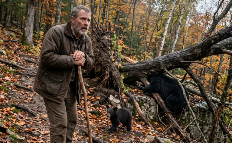 A Stroke Survivor Went Into the Maine Woods to Disappear—Then a Trapped Mother Bear Gave Him One Impossible Job