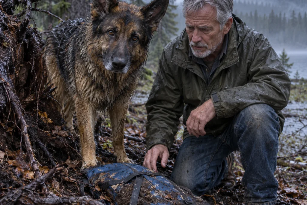 A Widower Bought an Old Dog for $40—By Dawn, the Dog Had Unearthed a Missing Boy’s Backpack