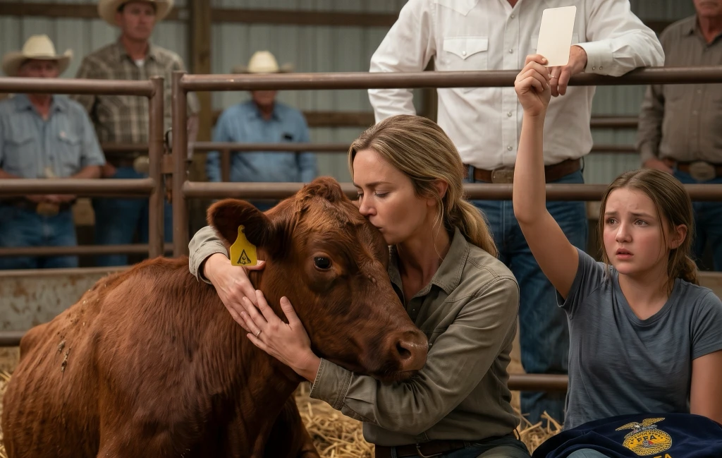 The Richest Rancher Mocked the Bull Everyone Had Written Off—Then Maren Bid $350, and Her Daughter Asked, “Which Account?”