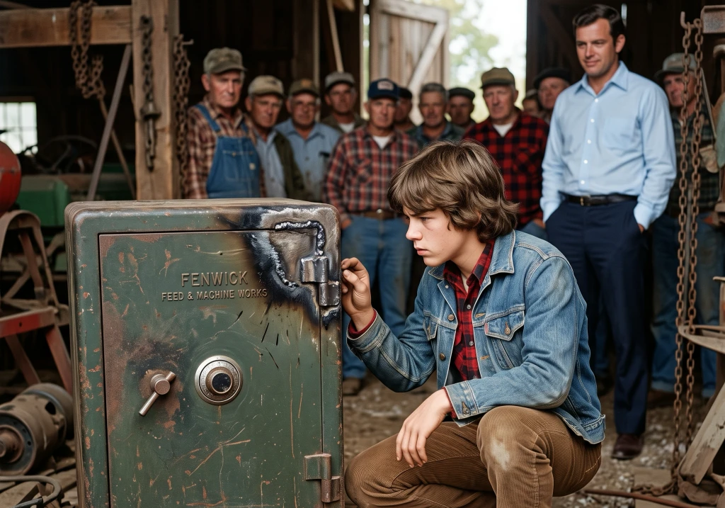 They Laughed When a Farm Boy Bought a $40 Safe. Then He Found a Warning Behind the Steel