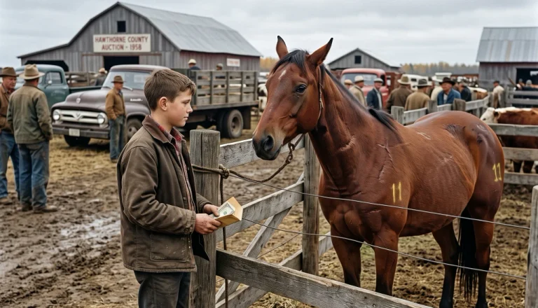At 15, He Spent His Truck Money on 11 Rejected Horses! Then the Man Who Wanted His Family’s Land Showed Up...