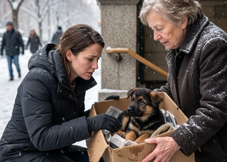 A Neurosurgeon Paid $400 for a Puppy an Elderly Woman Had to Sell! When She Brought Him Back, She Finally Saw Who He Was Waiting For...