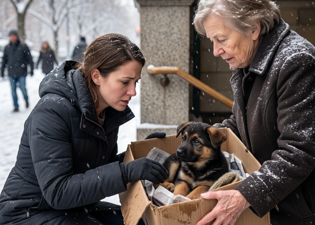 A Neurosurgeon Paid $400 for a Puppy an Elderly Woman Had to Sell! When She Brought Him Back, She Finally Saw Who He Was Waiting For...