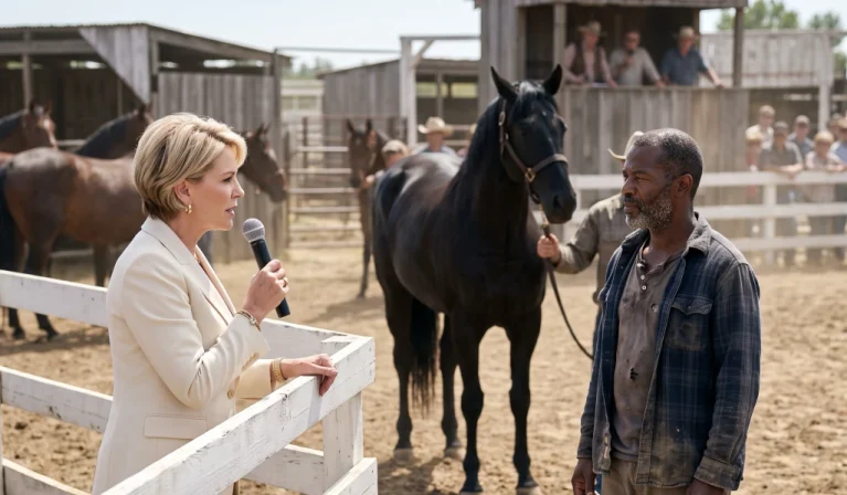 They Mocked the Barefoot Stranger Who Warned Them About the Stallion—Then He Entered the Pen
