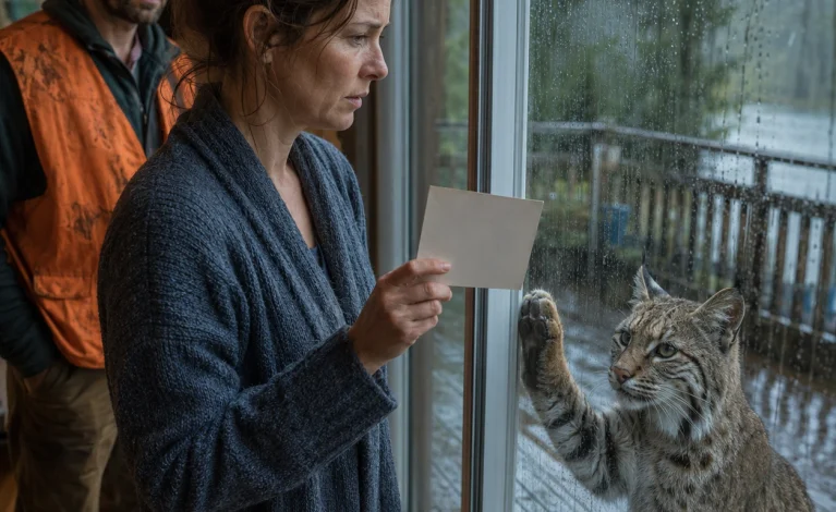 A Bobcat Tapped Three Times on Their Door After Their Son Vanished—Then They Found His Red Cap by an Abandoned Cabin