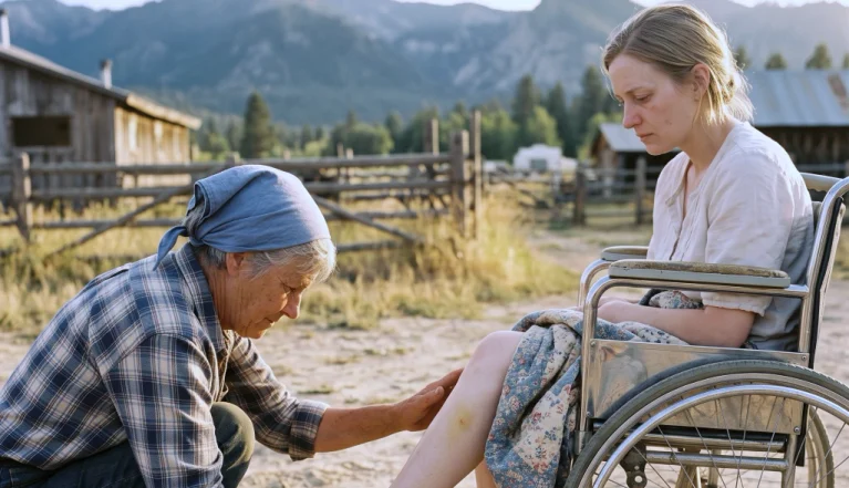 She Hadn't Walked in Two Years. Then the Old Herb Woman Squeezed Her Foot, Studied Her Eyes, and Whispered What No Doctor Would: "You Aren't Sick."
