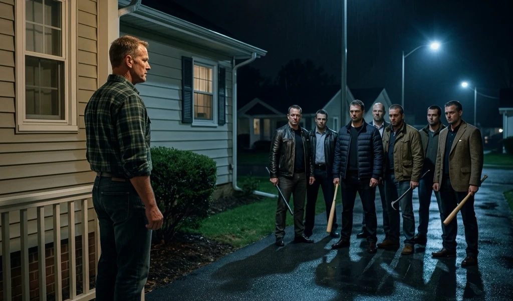 They thought their money could hide what they did to his boy! But when seven powerful fathers showed up at his door, he was waiting for them...