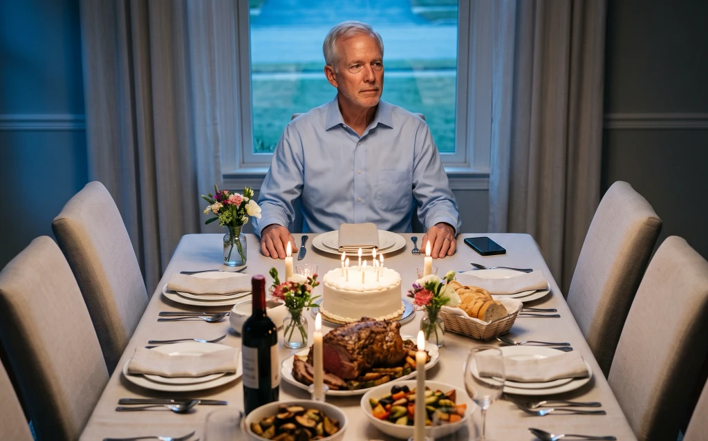 I Set the Table for Six on My 67th Birthday! No One Came! The Next Time My Daughter Visited, a Stranger Answered the Door...