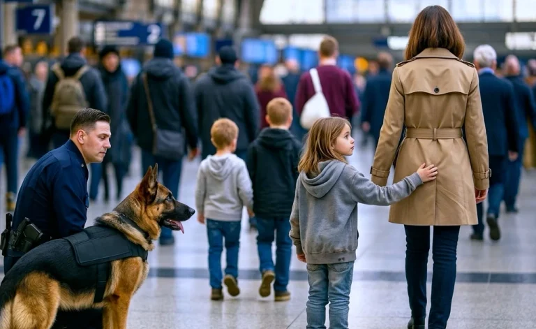 A Police Dog Helped Her Say Her Real Name. But When Her Mother Arrived, She Said, “Don’t Come Closer”