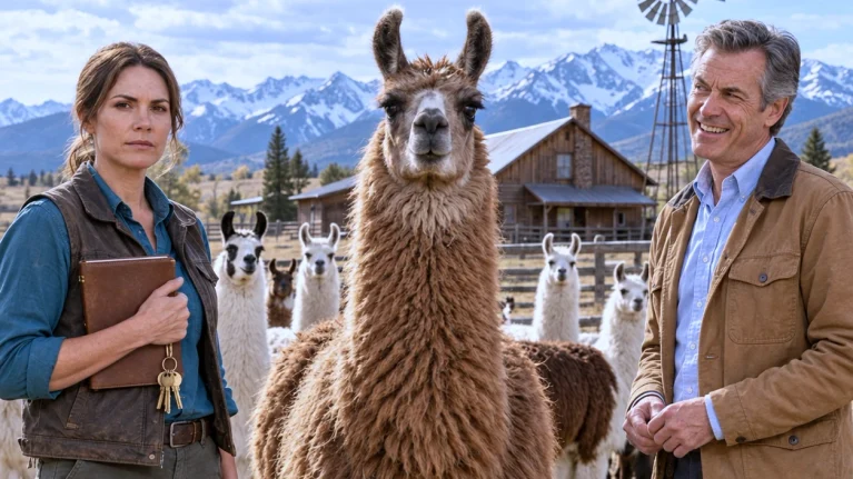 My Neighbor Called My Late Aunt's Ranch Worthless and Offered Me Half a Million for It! Then I Found My Old Llama in His Lodge's Brochure...