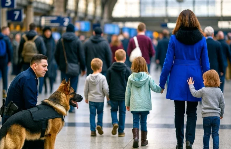 Little Girl’s Gave Silent Signal to Police Dog What This Dog Did Next Shocked Everyone