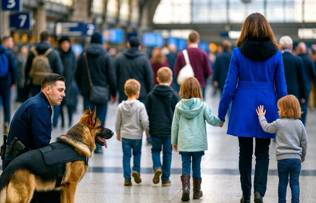 Little Girl’s Gave Silent Signal to Police Dog What This Dog Did Next Shocked Everyone