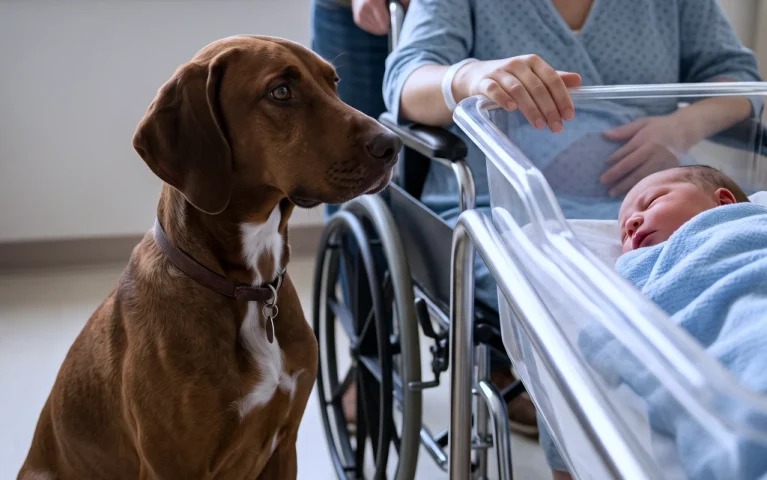 Doctors Said Their Baby Had Died! Then Their Dog Helped a Nurse Hear a Heartbeat...