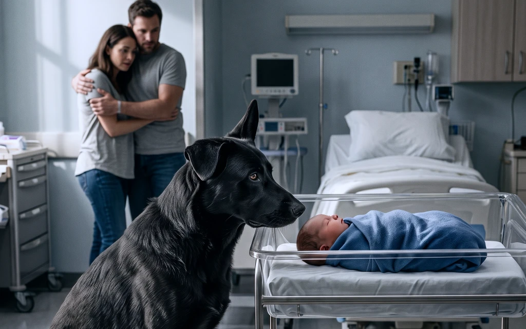The Doctor Said Our Newborn Son Was Gone! I Snuck Our Dog Into the Hospital, and He Froze Beside My Wife's Bed...