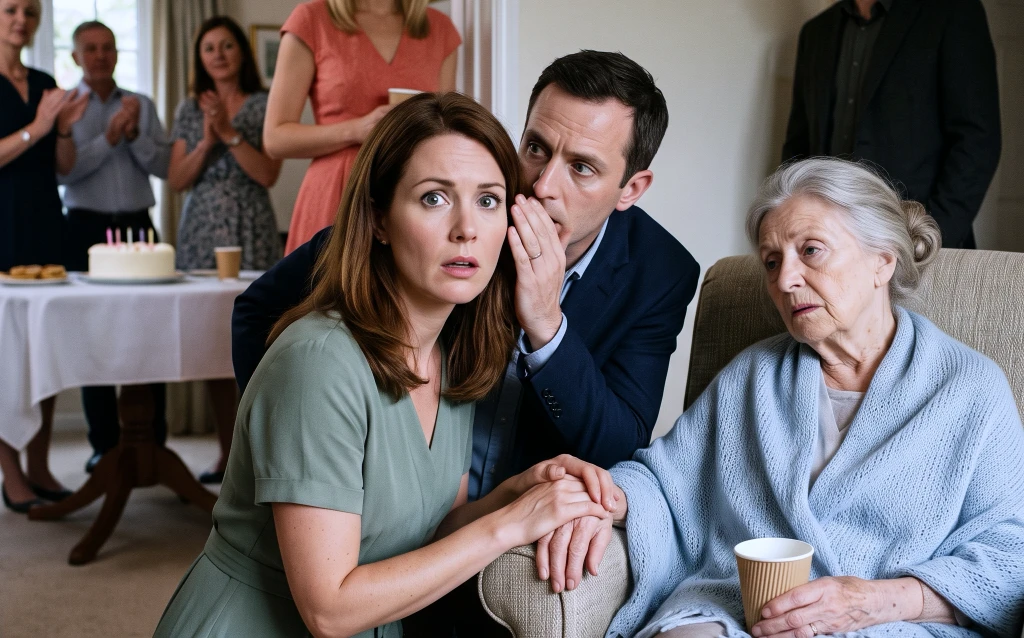 My Estranged Dad Invited Me to Grandma’s 85th Birthday! An Hour Later, My Husband Whispered, “Get Your Bag. We’re Leaving”...