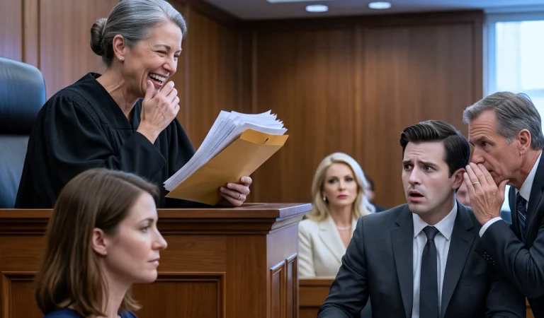 I Paid for His Medical Degree for Six Years, Then He Divorced Me — Until the Judge Opened My Envelope and Laughed Loudly