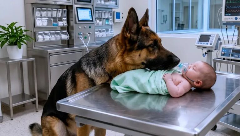 The Hospital Was Preparing for a Grant Review. One Mother Just Wanted Her Baby to See the Dog Who Calmed Him.
