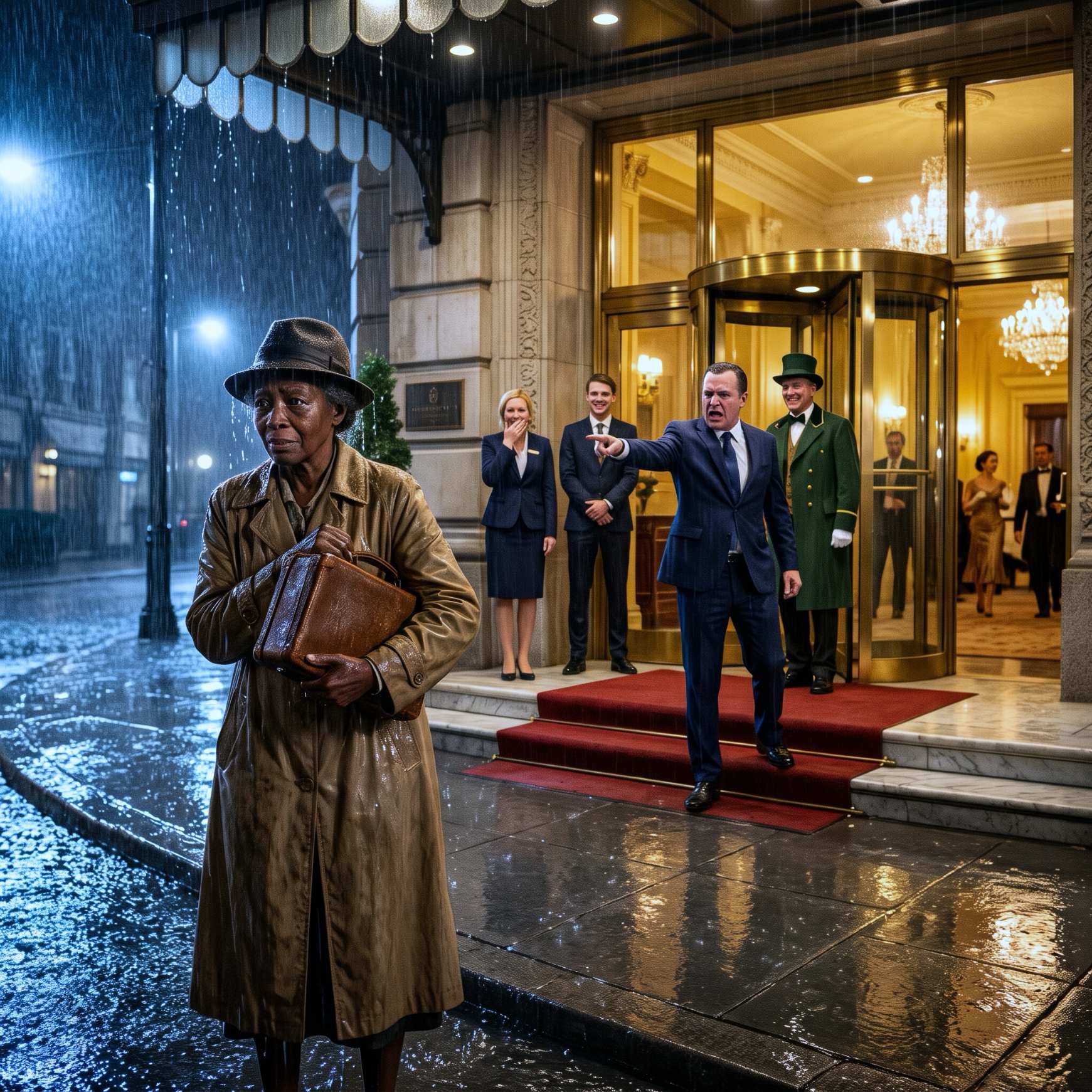 The Hotel Manager Expected a Guest in a Limousine. The Woman at the Door Wore a Familiar Coat