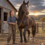 She Couldn’t Touch the Stallion for Two Weeks. Then She Brought a Paperback to His Stall