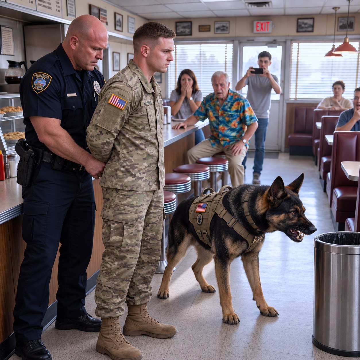 His Dog Signaled Trouble at a Diner Trash Can. The Manager Called Police on Him.
