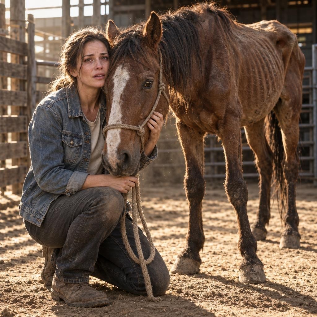 The Horse Had No Registered Name. One Clean Half Turn Made Her Raise Her Bidding Card.